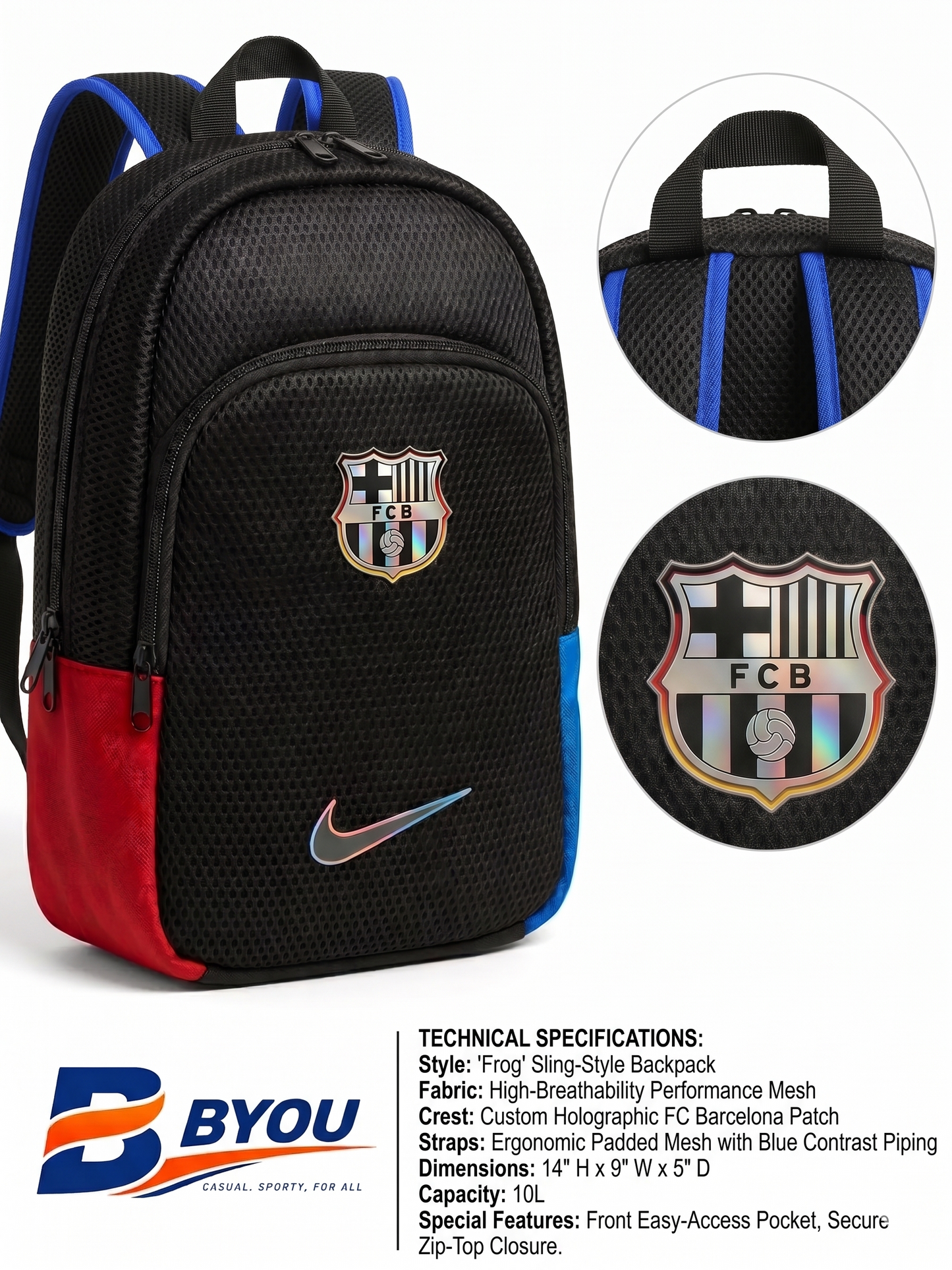 Barcelona SC Frog backpack