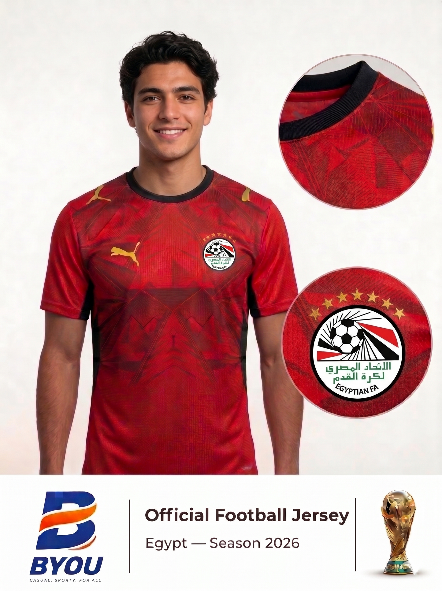 Egypt FIFA World Cup 2026 (T-Shirt Only)