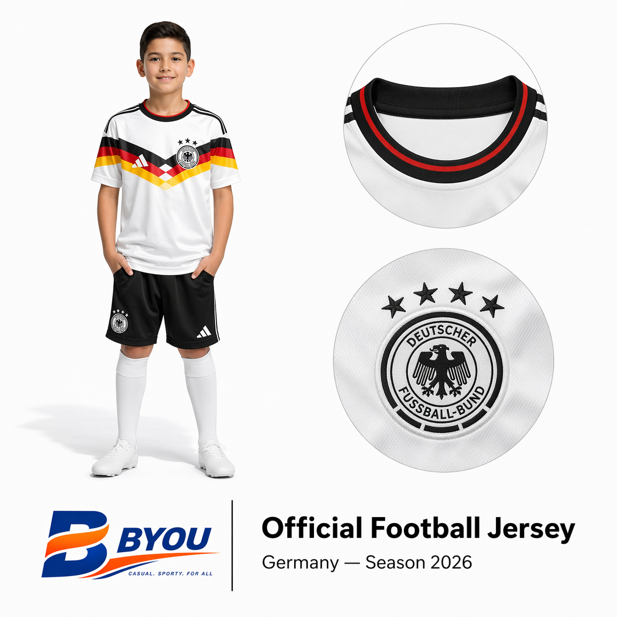 Germany Set(T-Shirt & Short) FIFA World Cup 2026