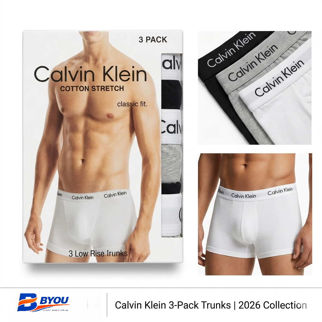 CK UNDERWEAR (3 PACK)