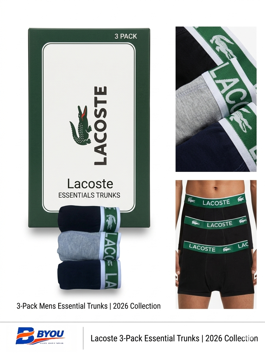 LACOSTE UNDERWEAR (3 PACK)