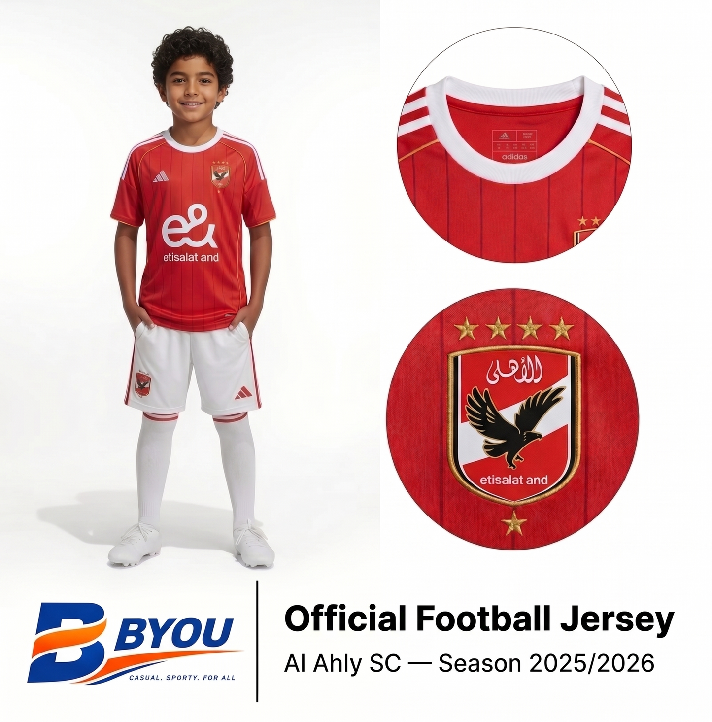 AL AHLY SC Set (T-Shirt & Short)