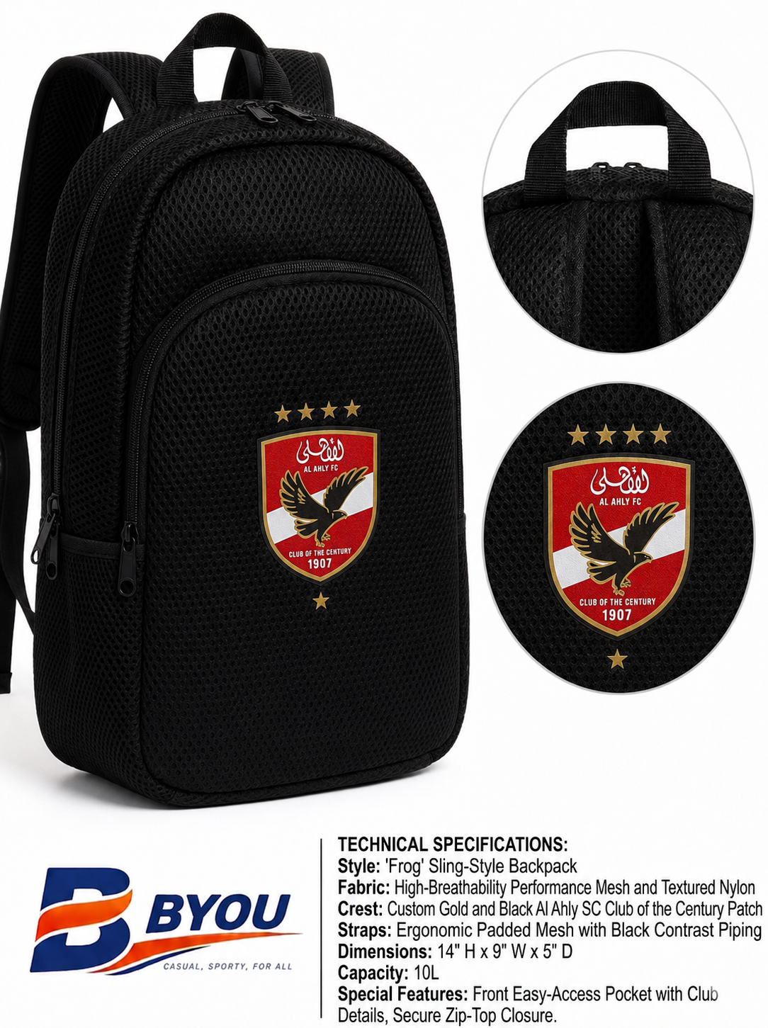 Al AHLY SC Frog backpack
