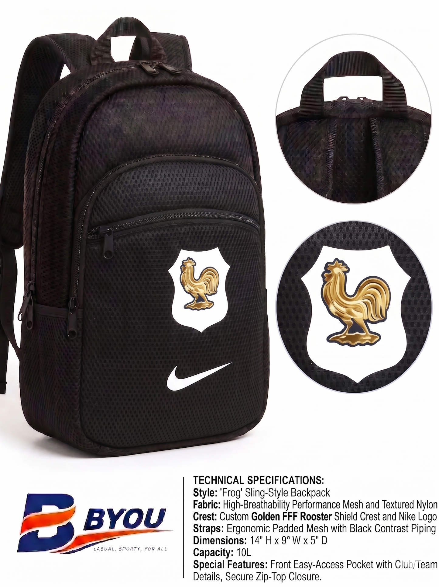 France Frog backpack