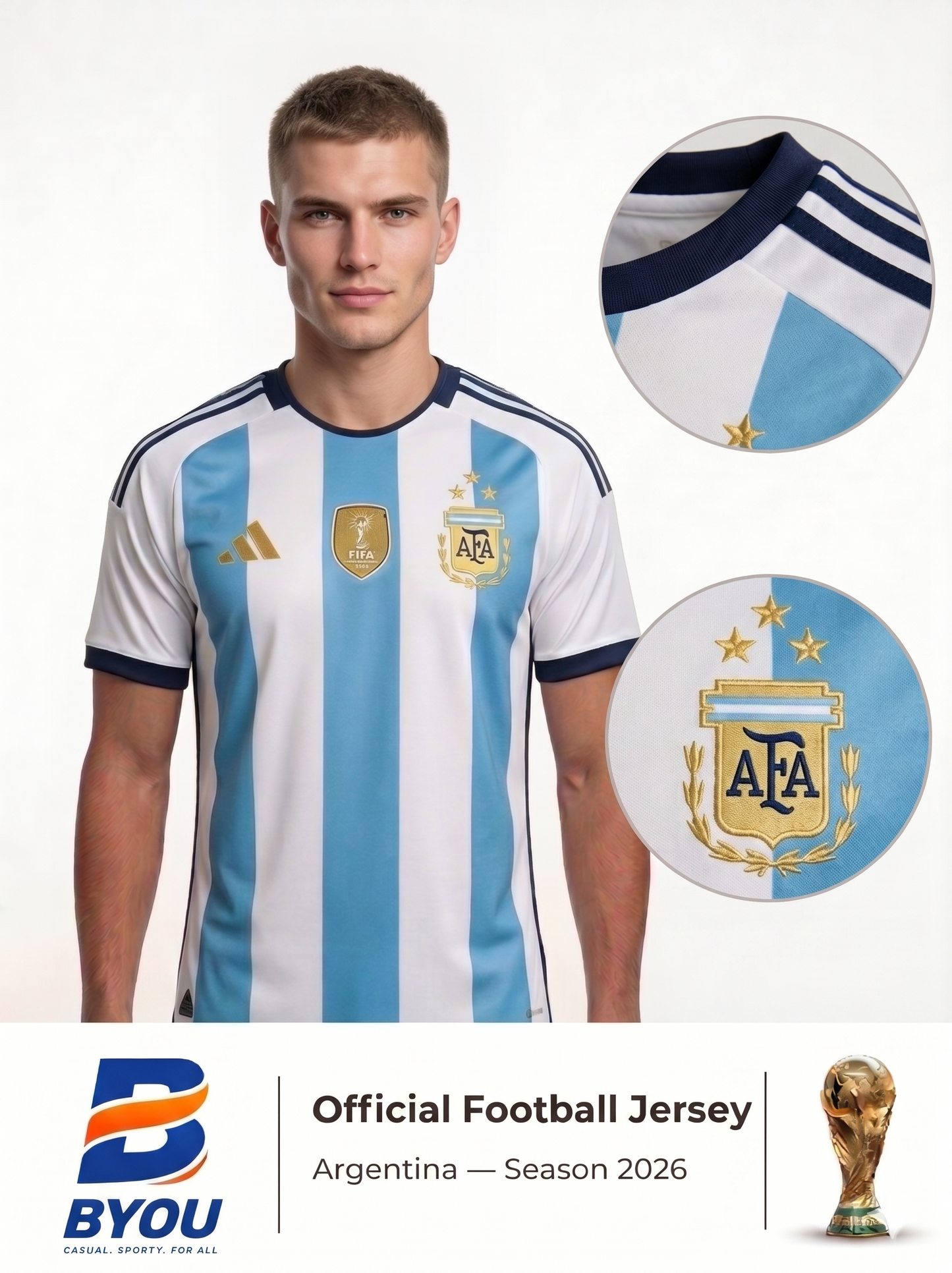 Argentina FIFA World Cup 2026 (T-Shirt Only)