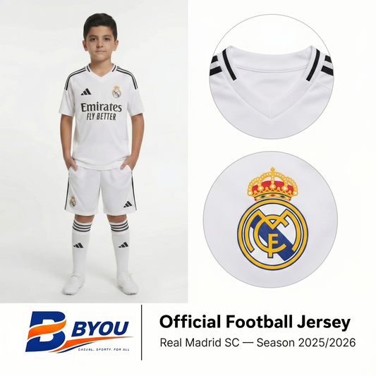 Real Madrid team 2026 Set (T-Shirt & Short)