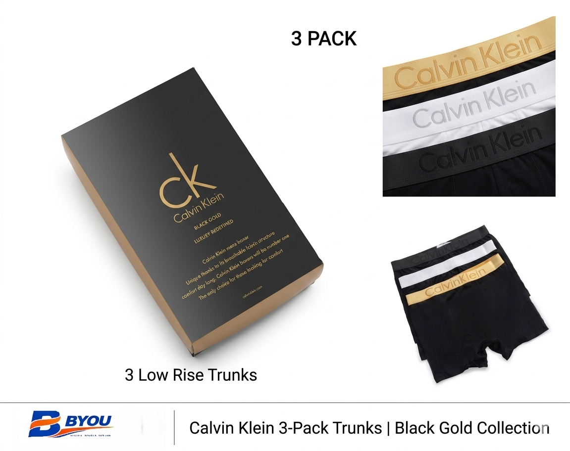 CK-Gold UNDERWEAR (3 PACK)