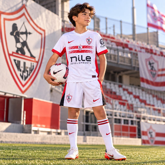 Al Zamalek Football Kit 2027 – T-Shirt & Shorts
