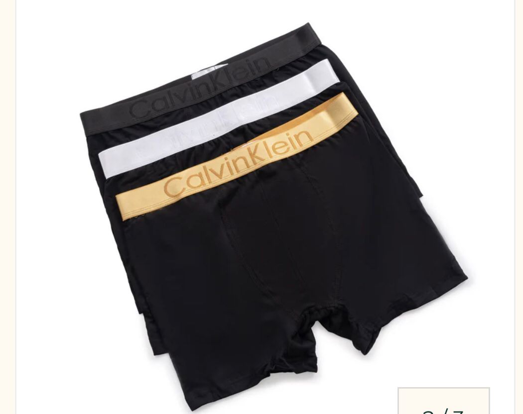 CK-Gold UNDERWEAR (3 PACK)