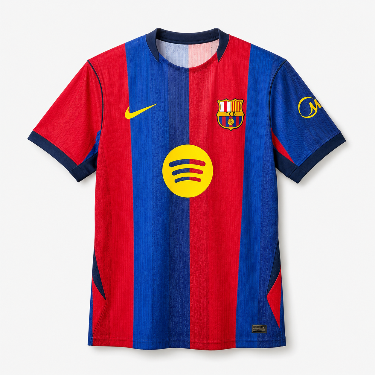 Barcelona 2027 men's home jersey front view