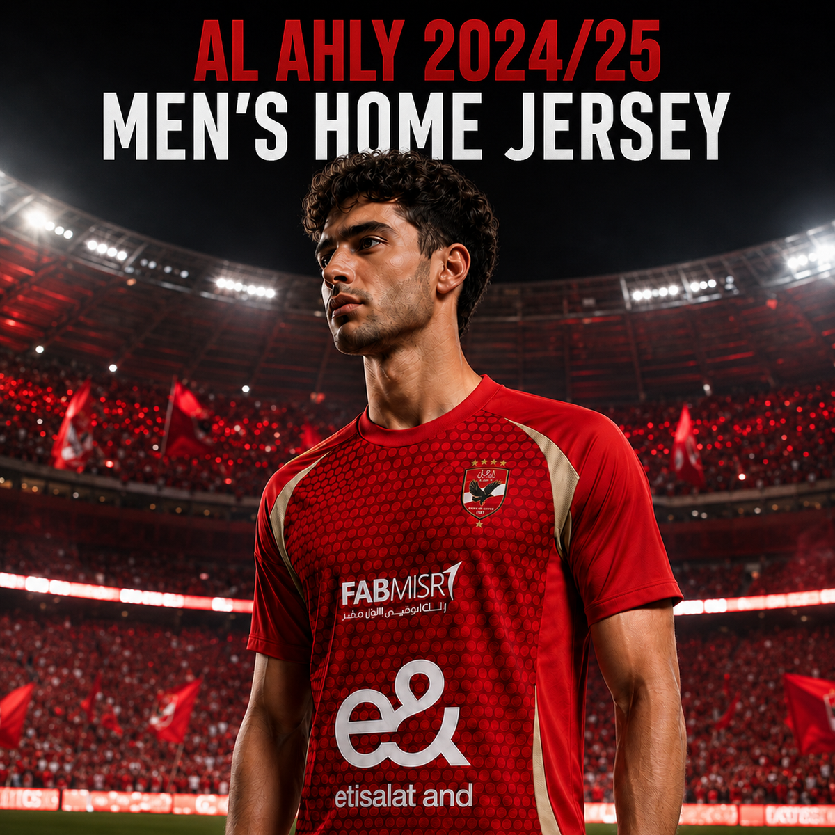 Al Ahly 2024 2025 men's home jersey