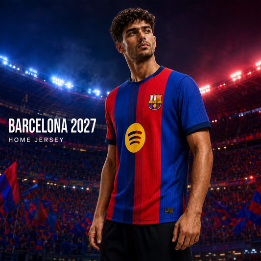 FC Barcelona 2027 home jersey for men