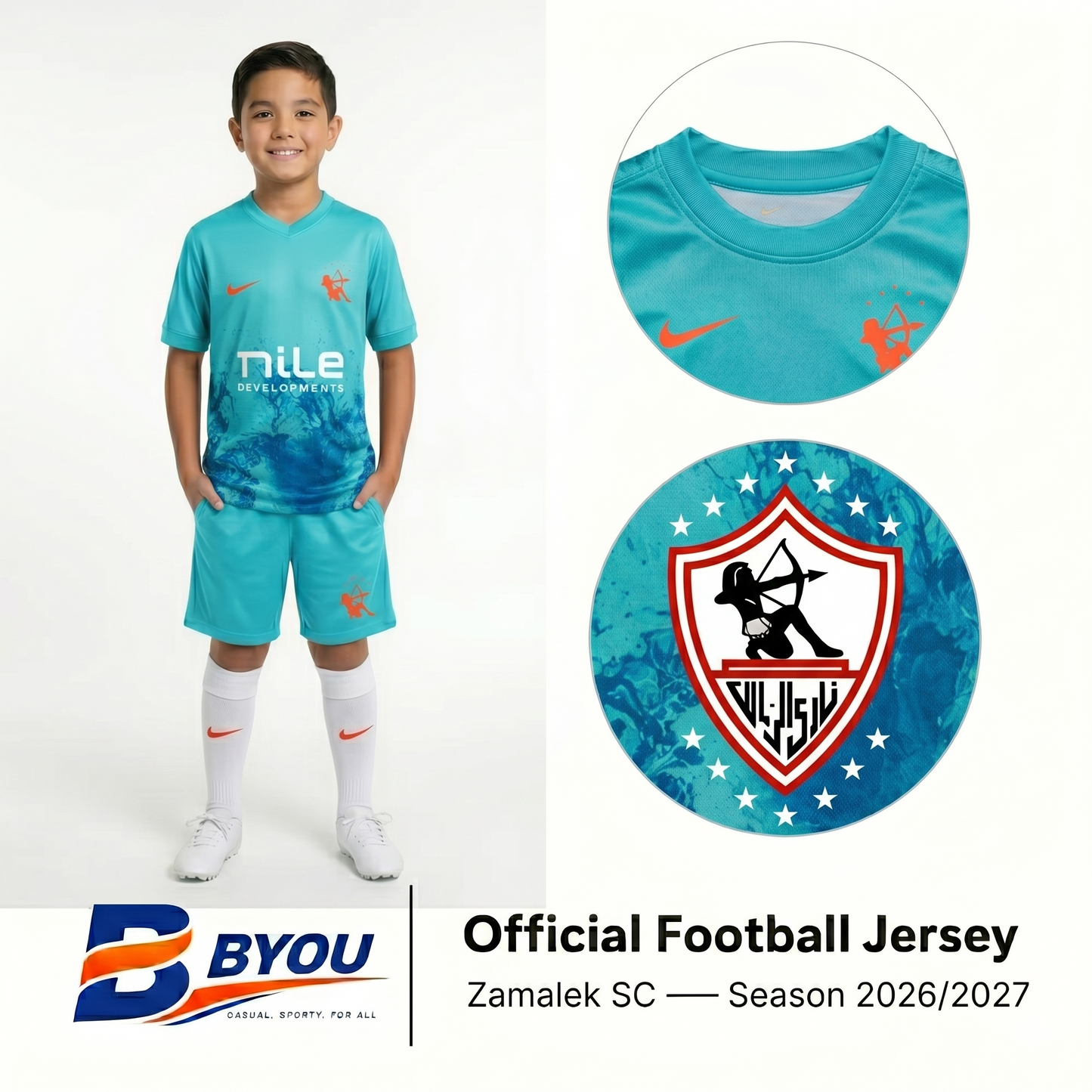 AL Zamalek SC Set 2027 (T-Shirt & Short)